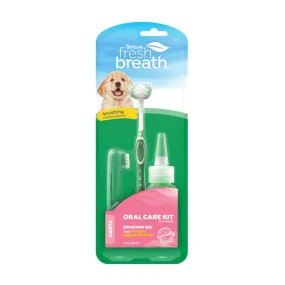 [15% OFF] Tropiclean Fresh Breath Puppy Oral Care Kit