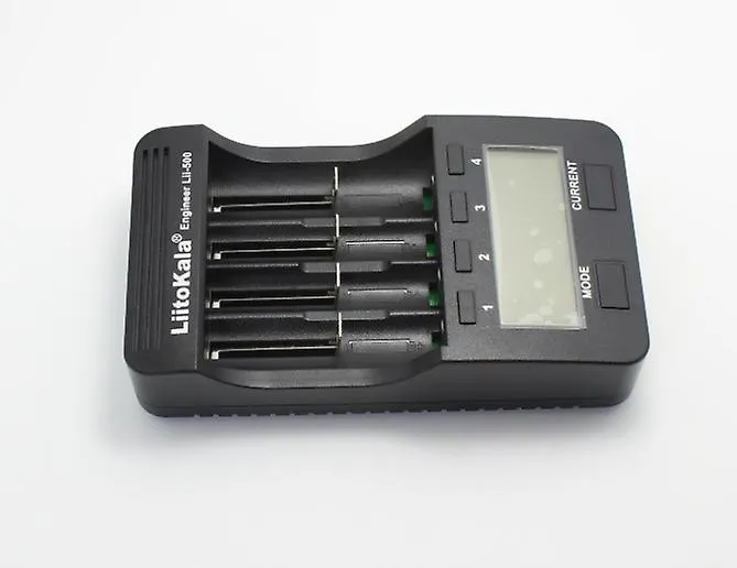 18650/26650 Lithium battery charger with split capacity with LCD display AZ2030