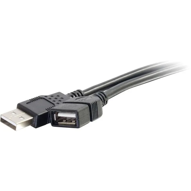 1M Usb 2.0 A Male To A Female Extension Cable - Black (3.3Ft)