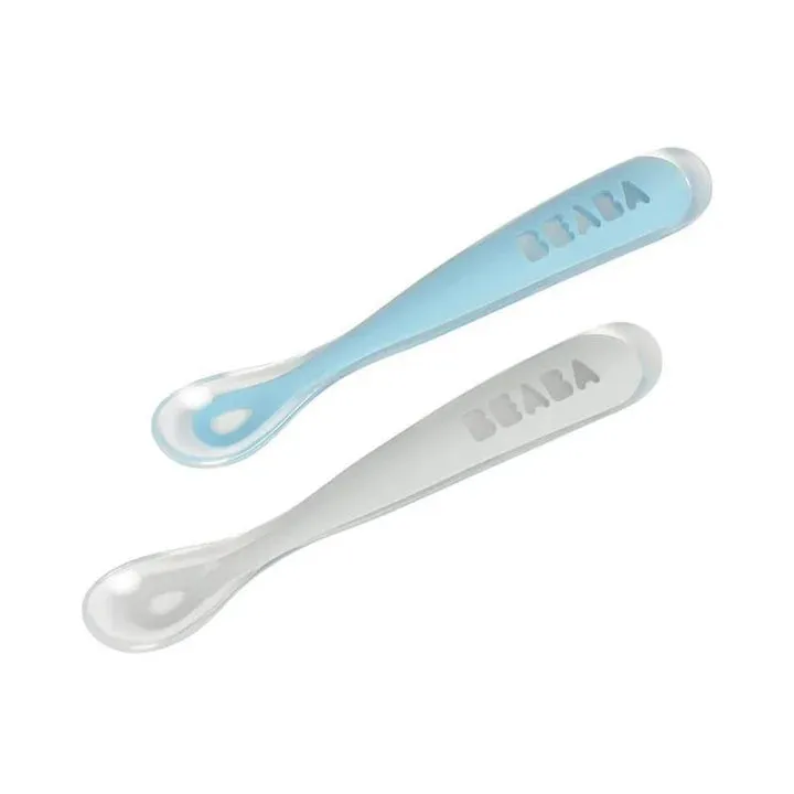 1st Stage Silicone Spoon & Case 2 Pack