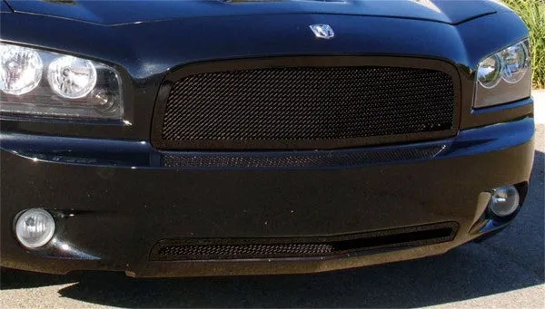 2005-2010 Dodge Charger Upper Class Mesh Grille - All Black