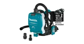 2020 Makita 18V X2 LXT® (36V) BL™ 1/2 Gal. HEPA Filter Backpack Dust Extractor, AWS™ Capable (XCV10ZX)