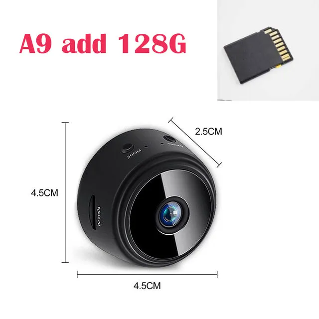 2023 A9 Video Surveillance Wifi Camera Hid Den Kwam Voice Recorder Draadloze Mini Camcorders Video Wifi Camera