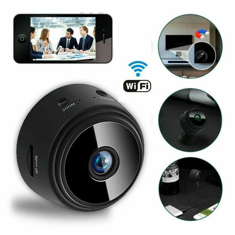 2023 A9 Video Surveillance Wifi Camera Hid Den Kwam Voice Recorder Draadloze Mini Camcorders Video Wifi Camera