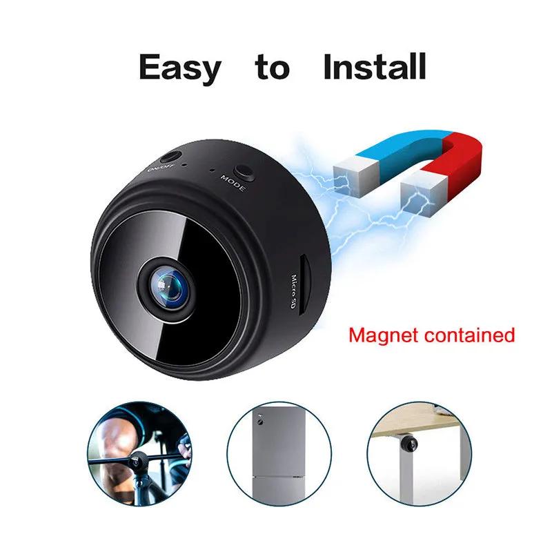 2023 A9 Video Surveillance Wifi Camera Hid Den Kwam Voice Recorder Draadloze Mini Camcorders Video Wifi Camera