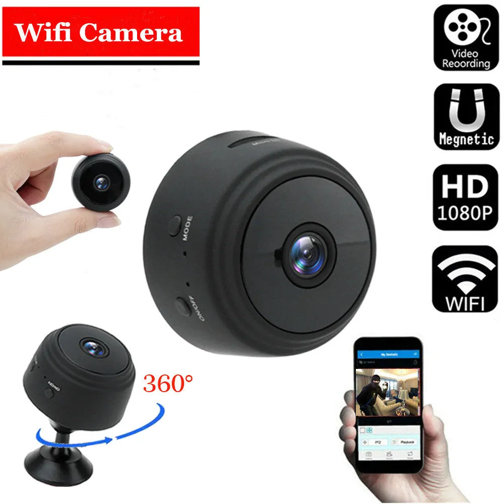 2023 A9 Video Surveillance Wifi Camera Hid Den Kwam Voice Recorder Draadloze Mini Camcorders Video Wifi Camera