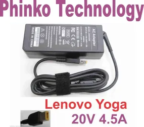 20V 90w Laptop AC Adapter Charger Power for Lenovo Thinkpad X1 Carbon Ultrabook