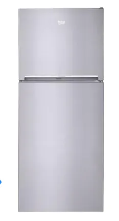 28" Freezer Top Stainless Steel Refrigerator with Auto Ice Maker