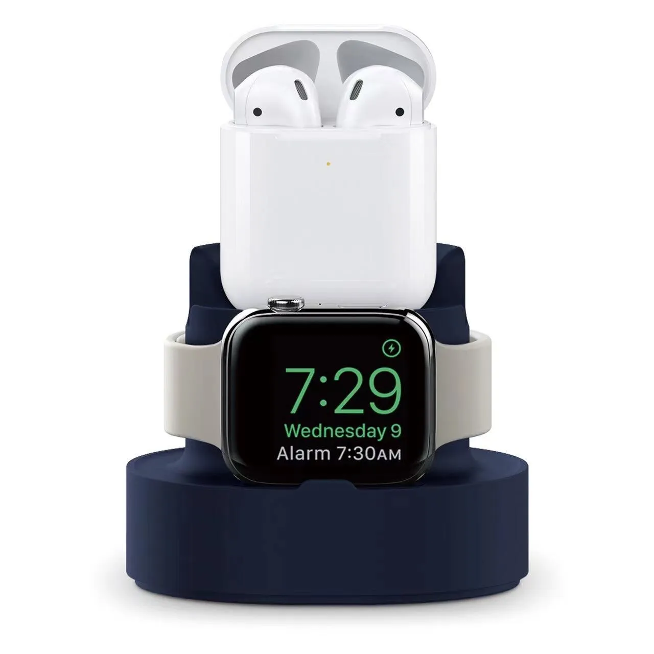 3 In 1 Phone Watch Earphone Silicone Charging Stand Holder for I Phone 11 12 Pro Max IWatch Airpods Pro 2 3 Charger Dock Station