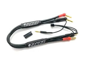 4/5mm to 4mm, 2S Charge Lead (Half Wrap, 300mm)