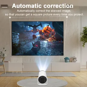 4K Wifi Portable Projector with Remote Control