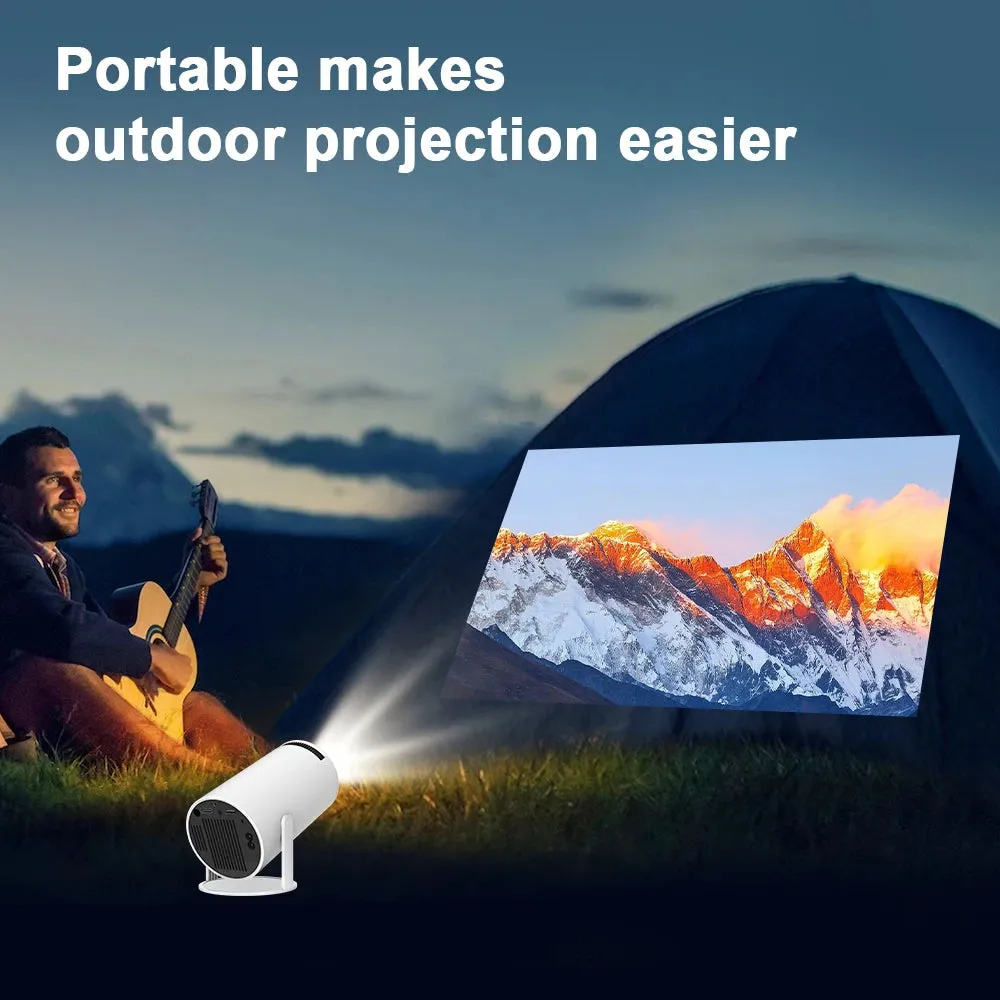 4K Wifi Portable Projector with Remote Control