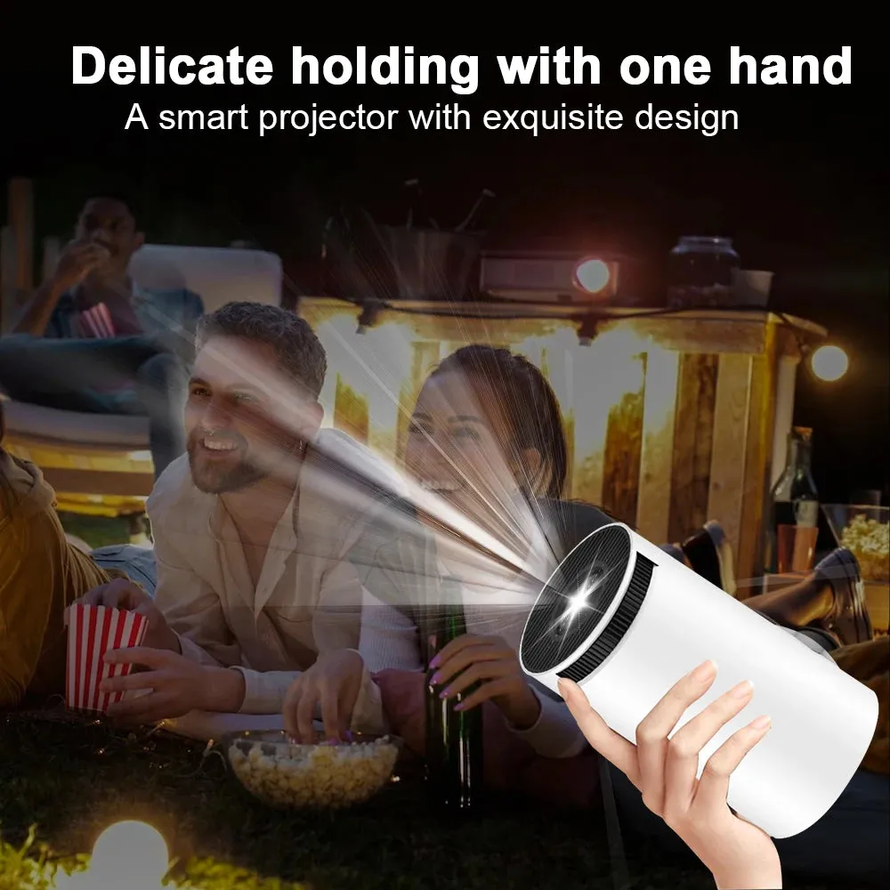 4K Wifi Portable Projector with Remote Control