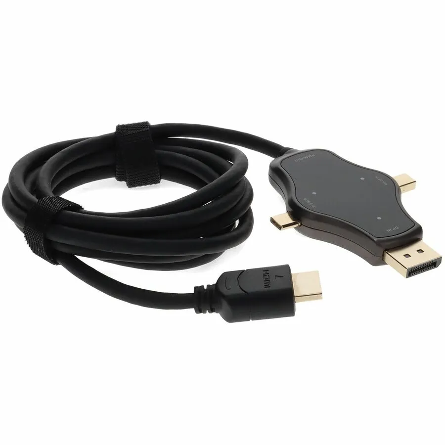 AddOn HDMI/DisplayPort/Mini DisplayPort/USB-C Audio/Video Adapter