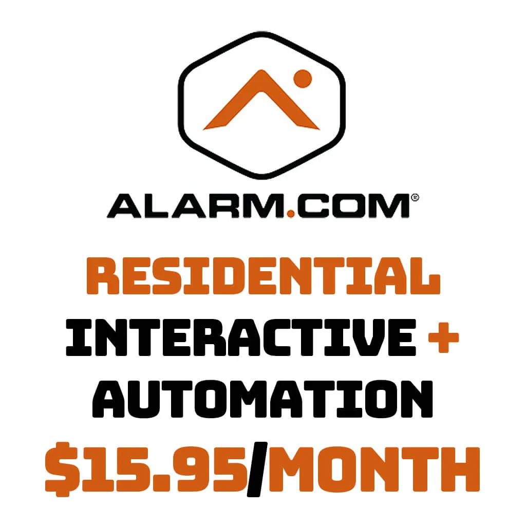 Alarm.com Residential Interactive   Automation $15.95/month - NO CONTRACT