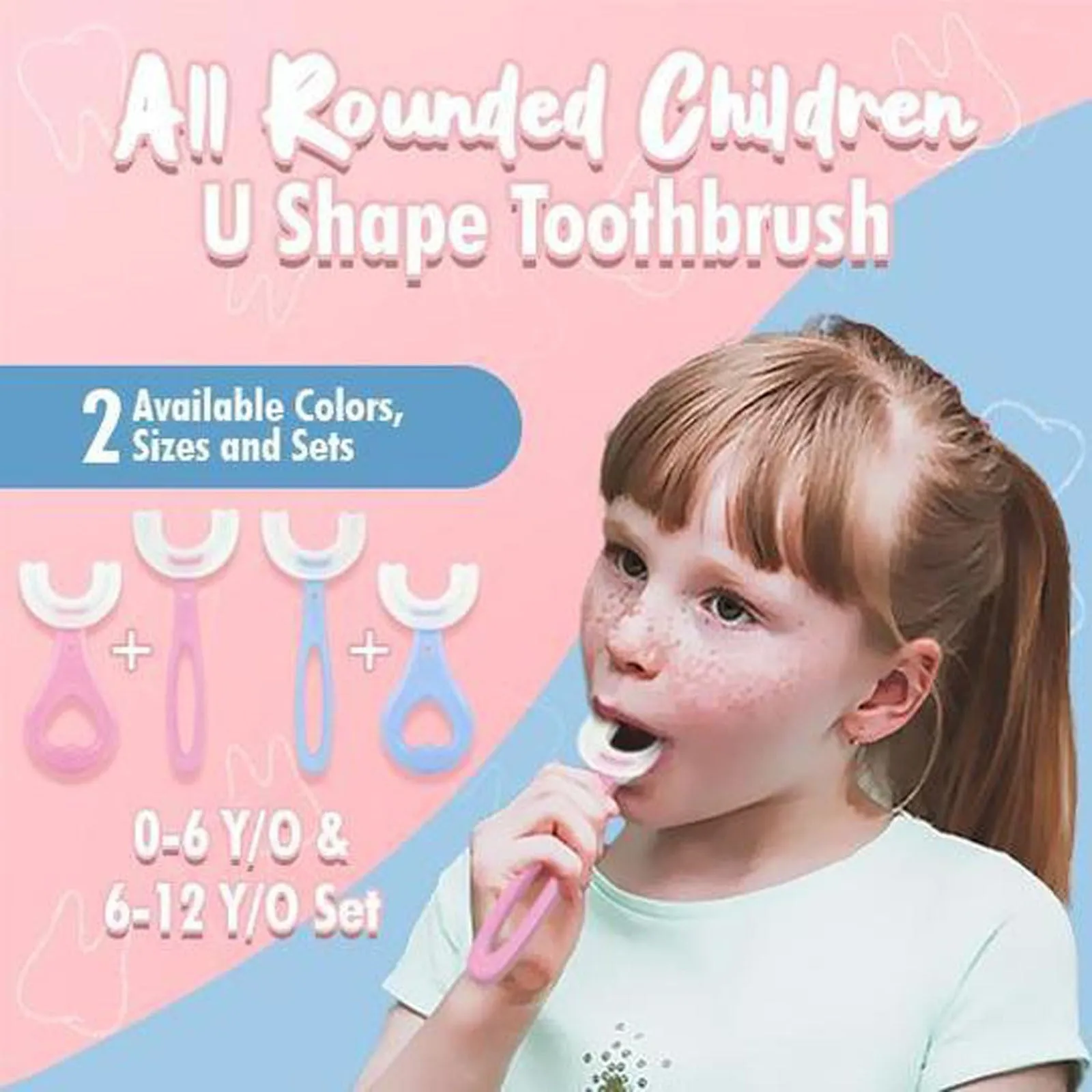 All Rounded Children U Shape Tooth Brush