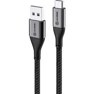 ALOGIC SUPER ULTRA USB 2.0 USB-C TO USB-A CABLE - 1.5M -SPACE GREY