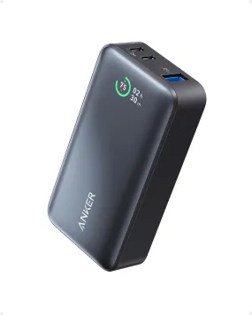 Anker Power Bank 533 Power IQ 3.0 Portable Charger with PD 30W , 10,000mAh Power Bank