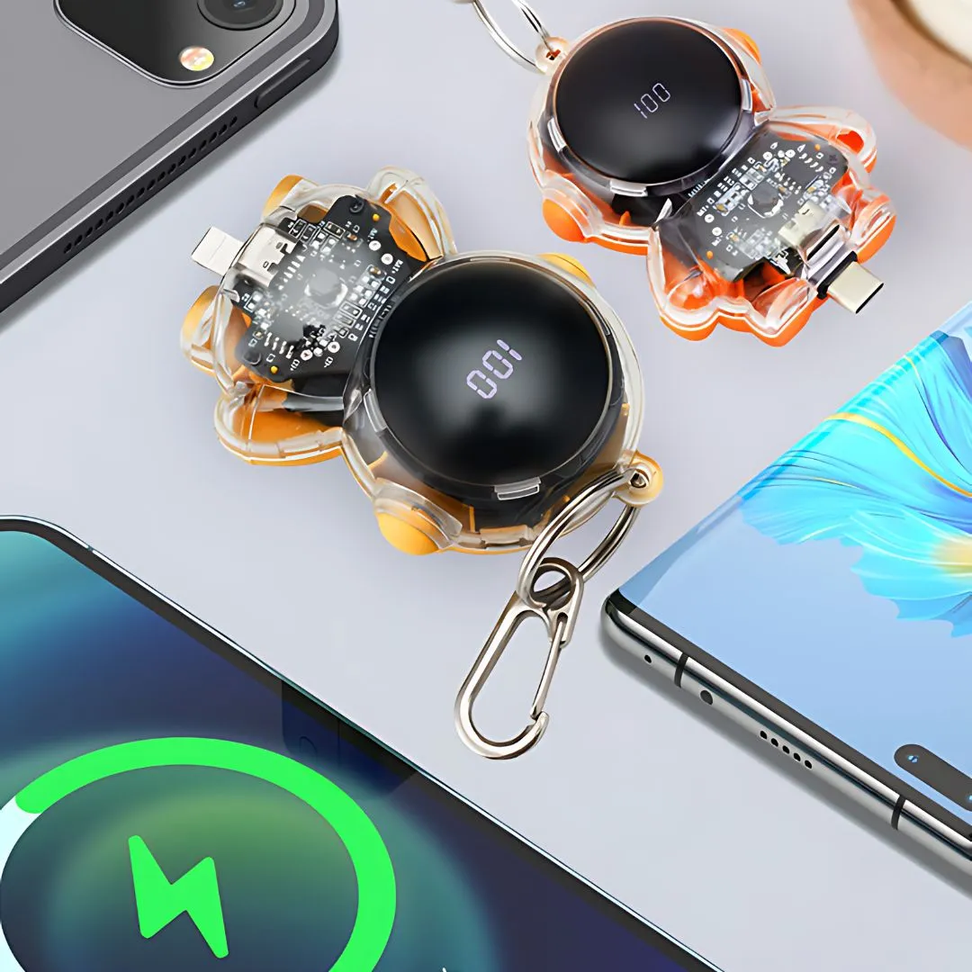 Astro Keychain With Emergency Powerbank - 1500mAh