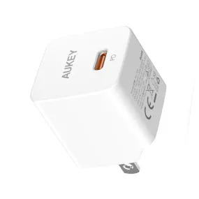 Aukey Wall USB Charger USB-C White