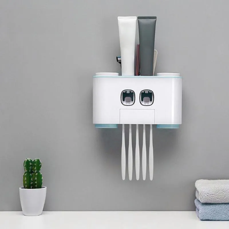 Automatic Toothpaste Dispenser Bathroom Organizer