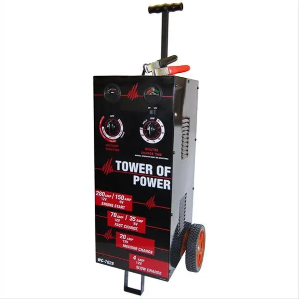 AutoMeter Tower of Power Wheeled Battery Chargers WC-7028