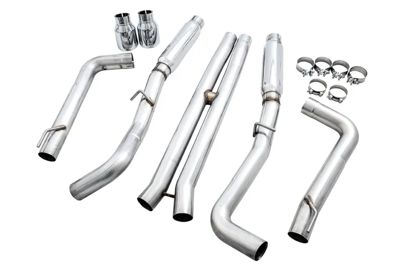 AWE Tuning 2015  Dodge Charger 6.4L/6.2L Supercharged Track Edition Exhaust - Chrome Silver Tips