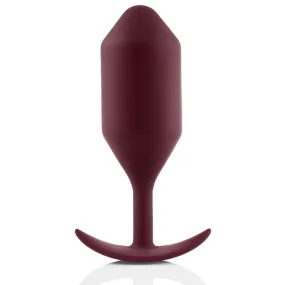 B-Vibe Snug Plug 5 (XXL) - Dark Red