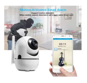 Baby Monitor With Camera And Audio IP Wireless 3D Tracking Mini Camera 2MP HD