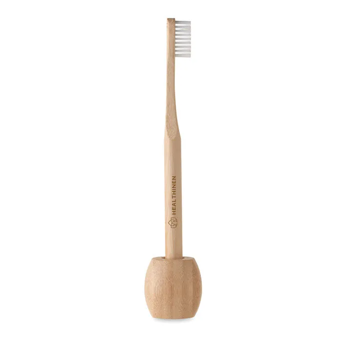 Bamboo Tooth Brush With Stand | KUILA - MO6604