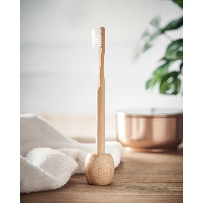 Bamboo Tooth Brush With Stand | KUILA - MO6604