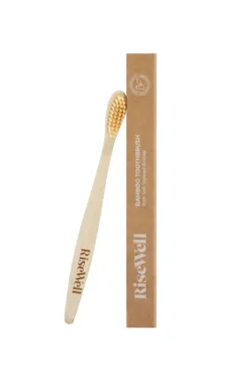 Bamboo Toothbrush by RiseWell