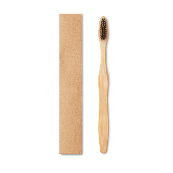 Bamboo Toothbrush In Kraft Box | DENTOBRUSH - MO9877