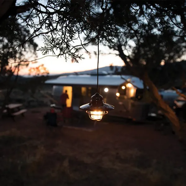 Barebones Edison String Lights Red