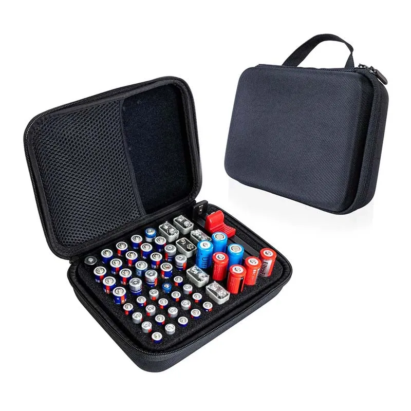 Battery Tester with Portable Storage Protective Case Box