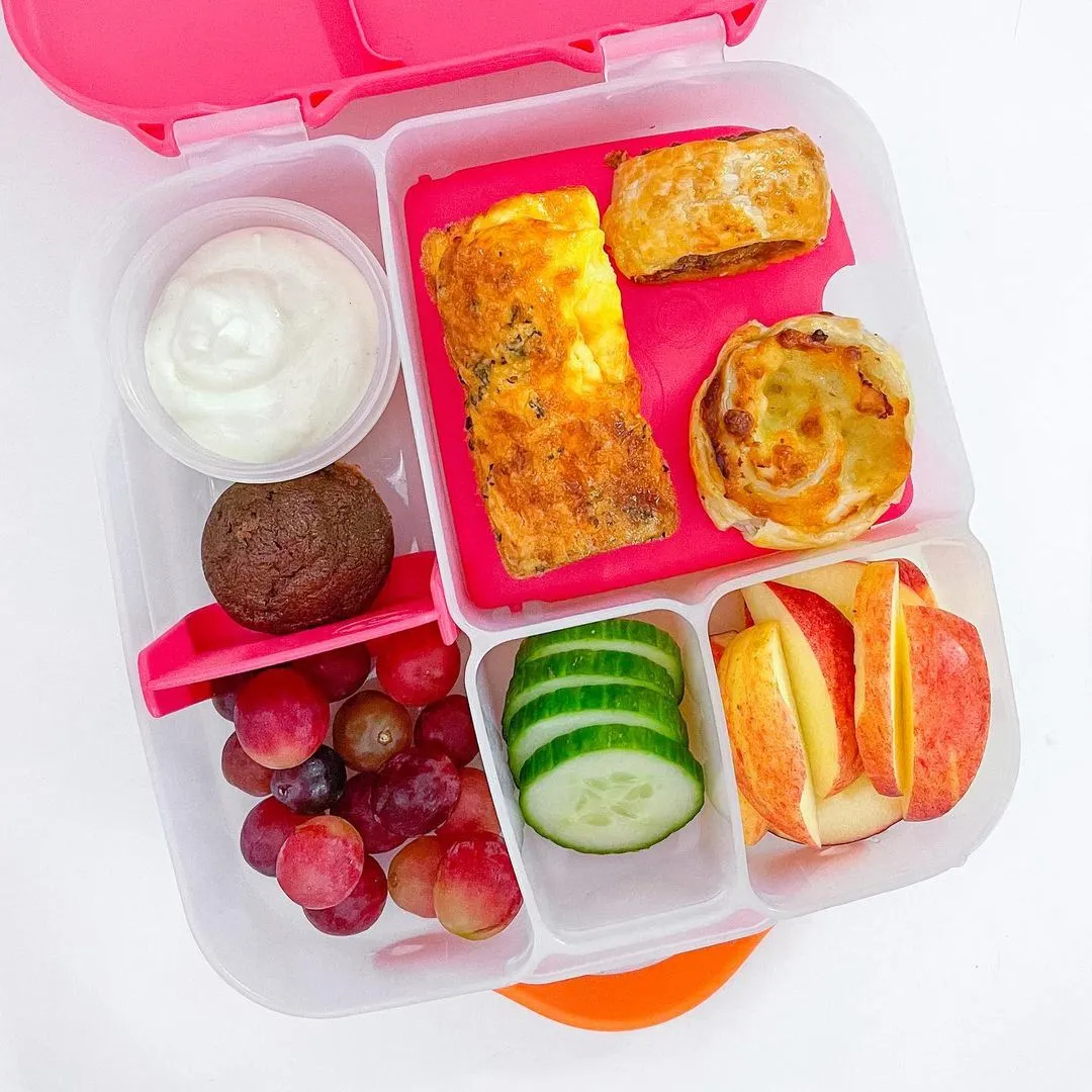 B.Box Lunch Box - Strawberry Shake Pink Orange