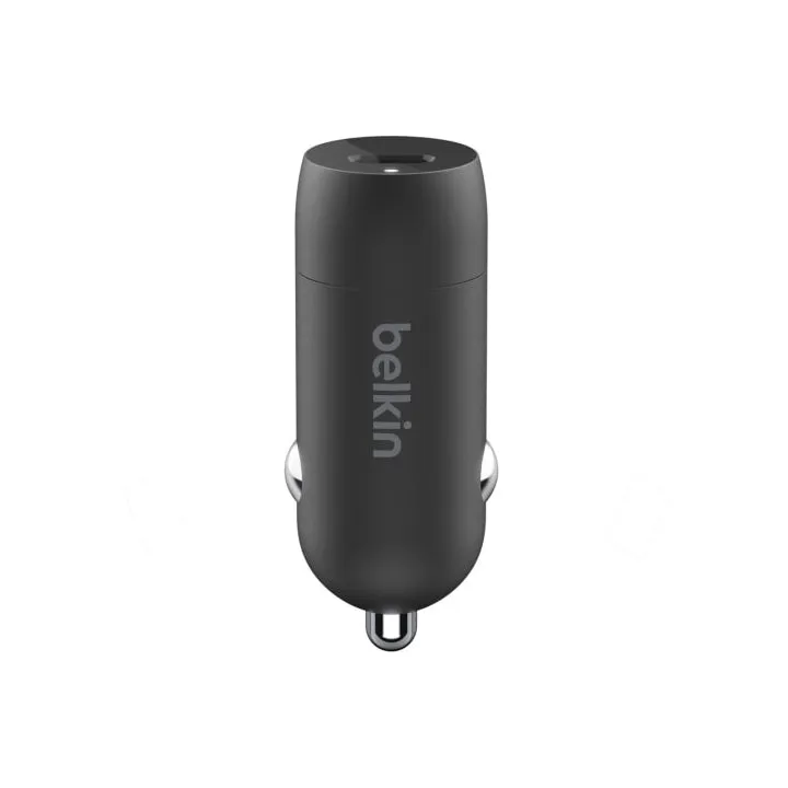 Belkin BoostUp 18W USB-C PD Car Charger   USB-C to Lightning Cable