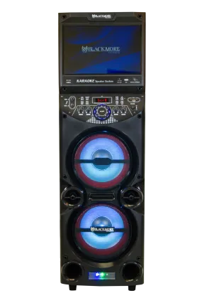 Blackmore BLS-5217BT 2x10" Karaoke Speaker System with 14" Touch screen