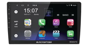 Blackspider BSNAV 10 Double Din Universal 10" Inch Android Media  CPAA