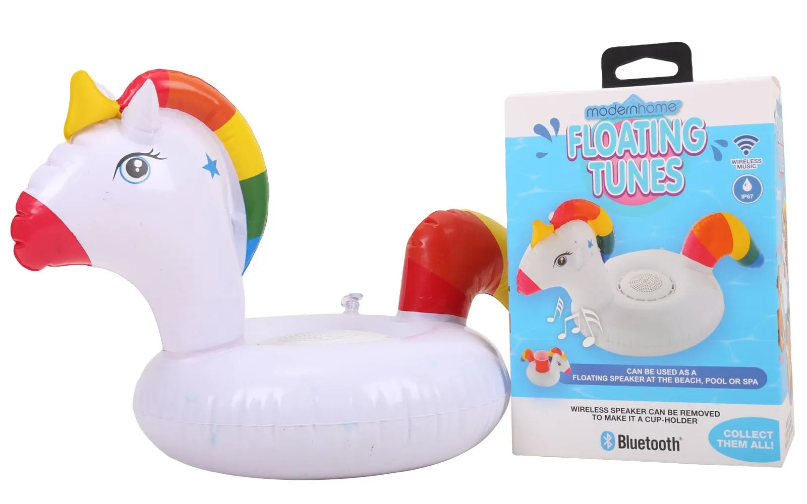 Bluetooth Floating Speaker With Unicorn Holder