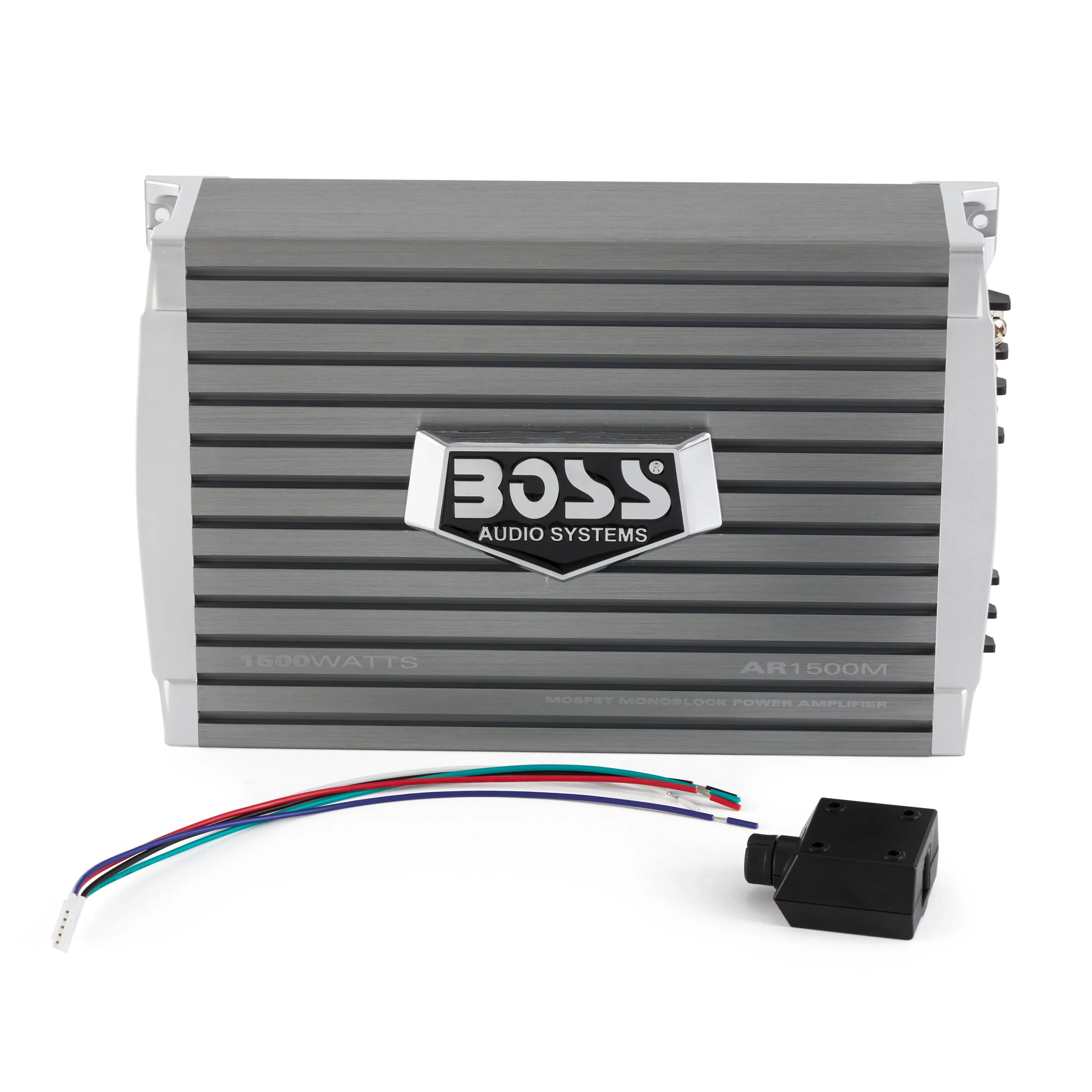 Boss Audio AR1500M 1500W Mono A/B MOSFET Power Car Amplifier   Remote (2 Pack)