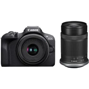 Canon EOS R100, RF-S 18-45mm f/4.5-6.3 IS STM   RF-S 55-210mm f/5-7.1 IS STM Lens Kit