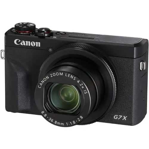 Canon PowerShot G7X Mark III Digital Camera (Black)