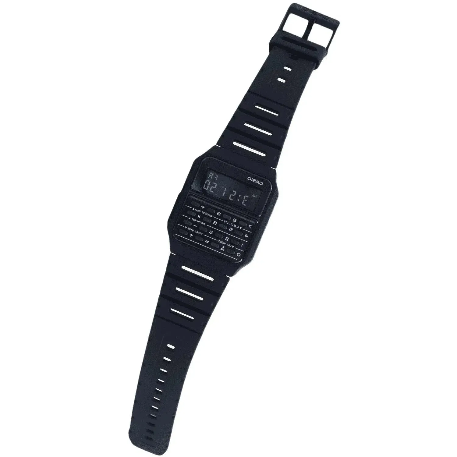 Casio CA-53WF-1B Black Calculator Resin Watch for Men and Women