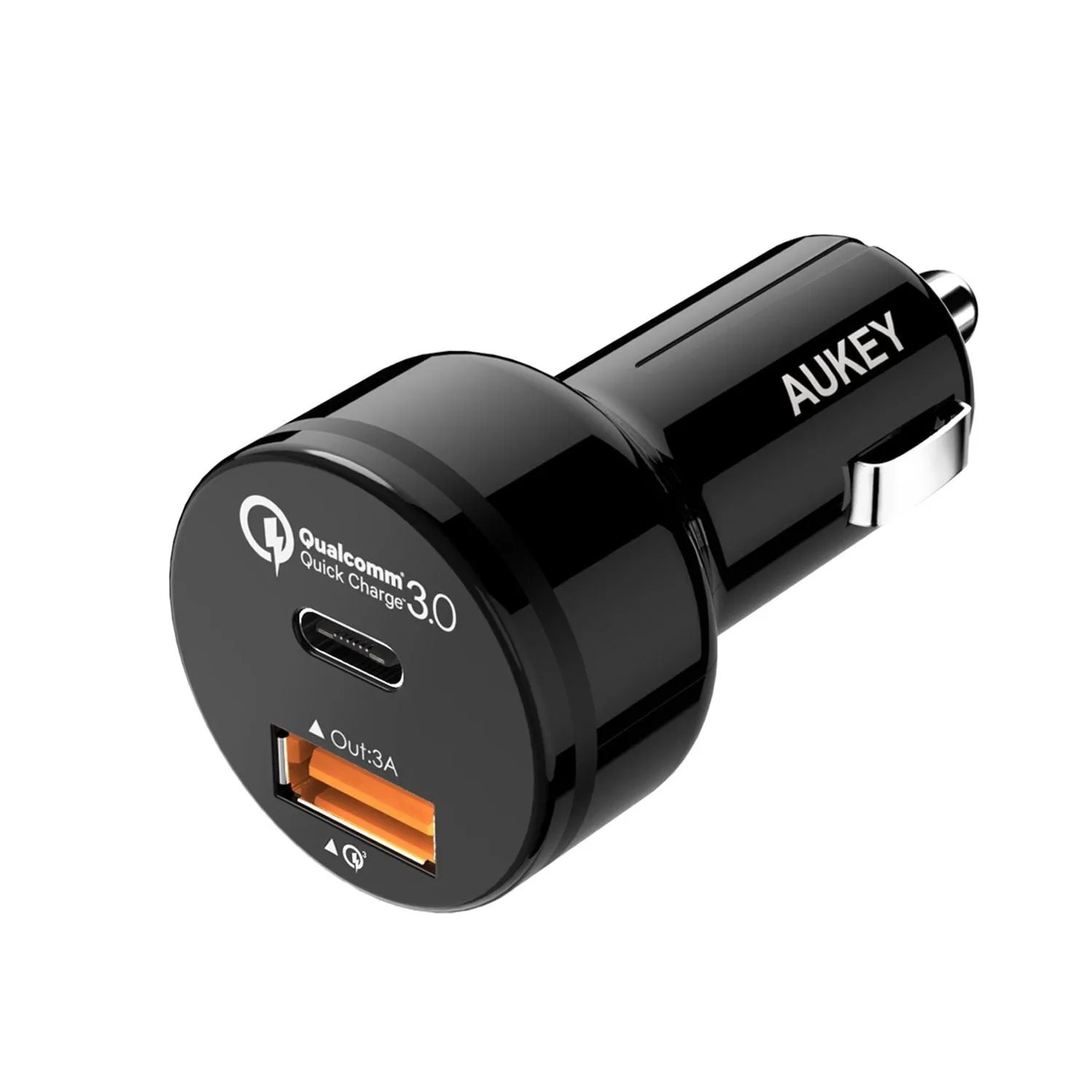 CC-Y1 33W USB C & Qualcomm Quick Charge 3.0 Car Charger