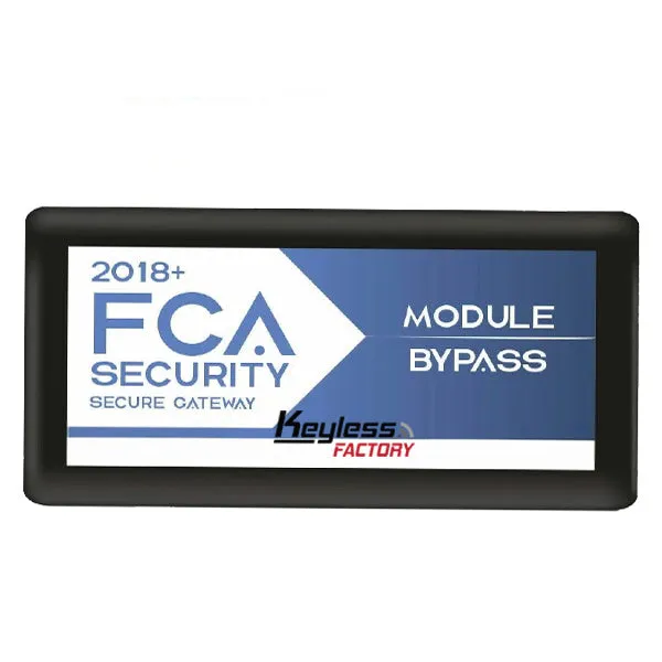 Chrysler / Dodge / Jeep - 2018  FCA Security Gateway Module Bypass