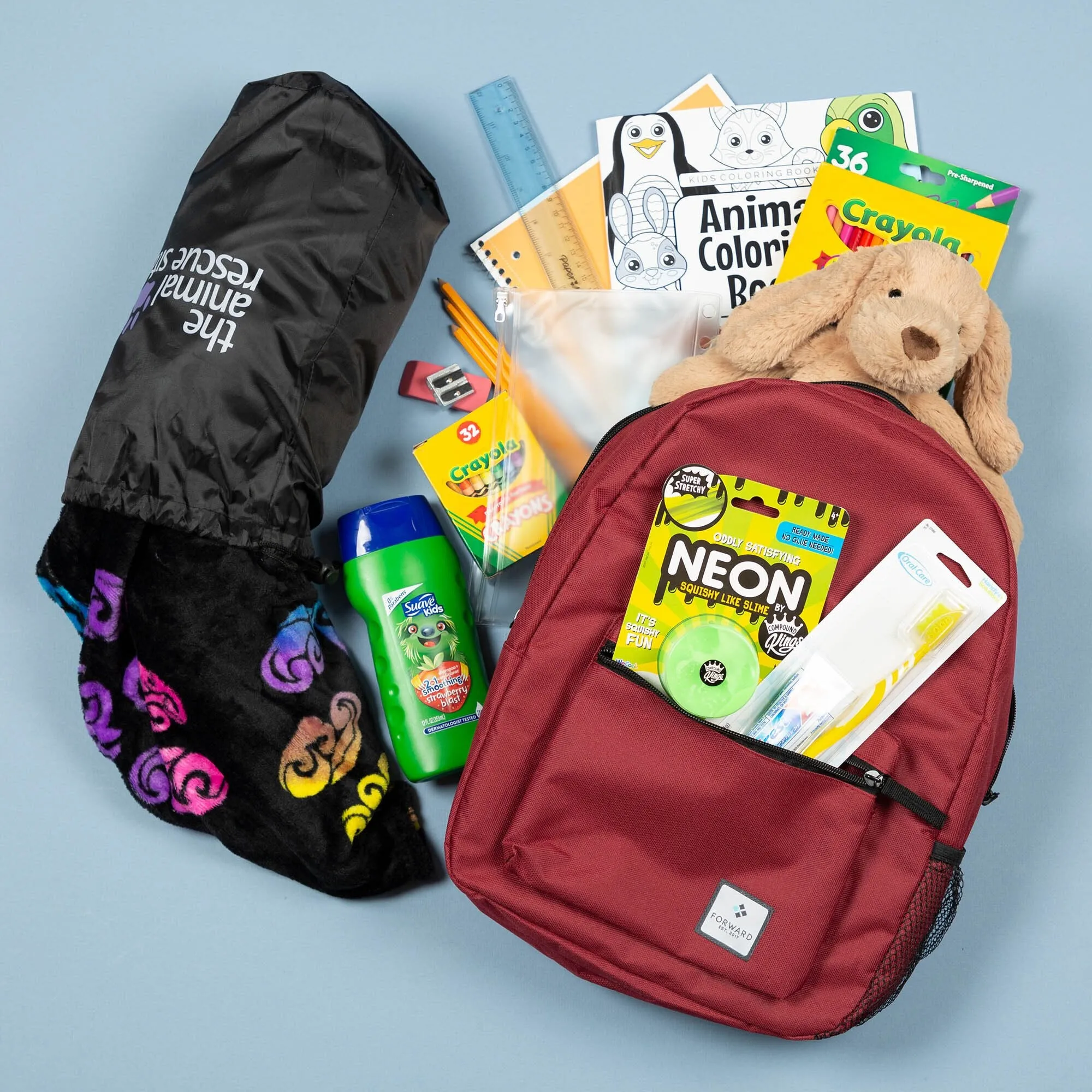 Comfort & Care Backpacks For Kids in Need