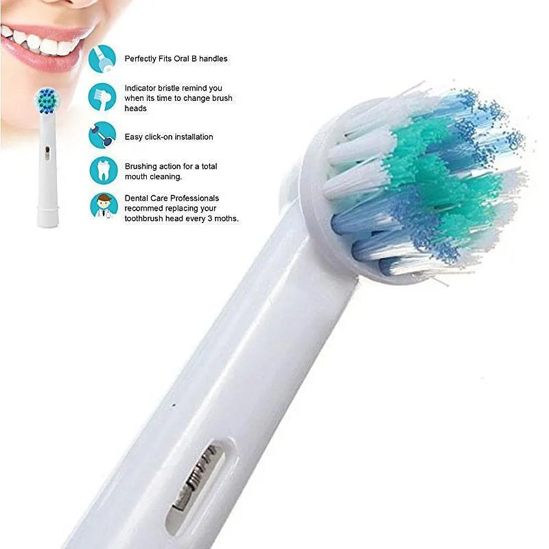 Compatible Replacement Toothbrush Heads Refill for Oral-B Electric Sensitive Care Soft