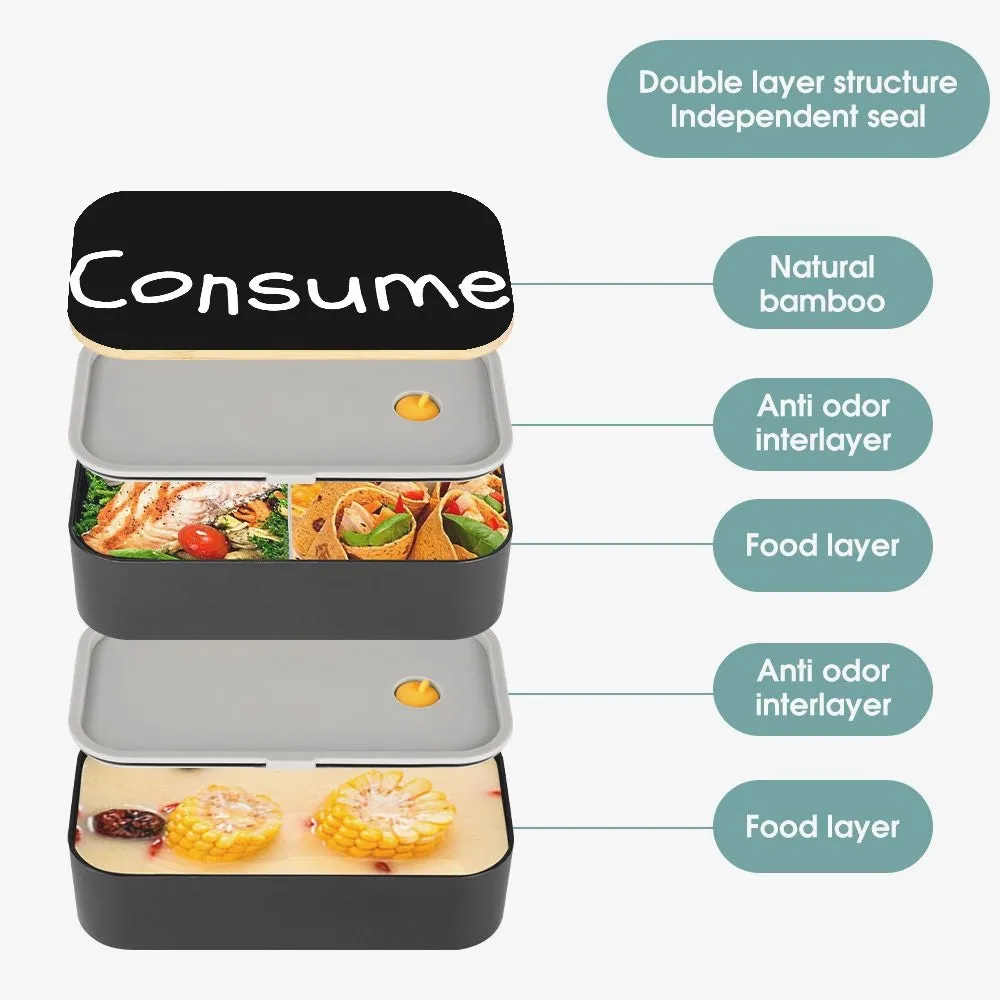 Consume - Double Layer Lunch Box