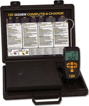 CPS CC220EW Compute-A-Charge® Wireless Refrigerant Scale